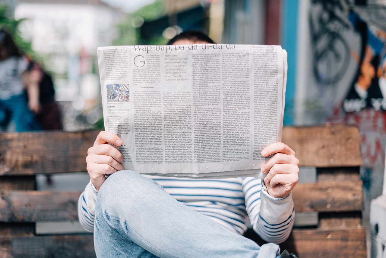 Zeitungswerbung auf sylt