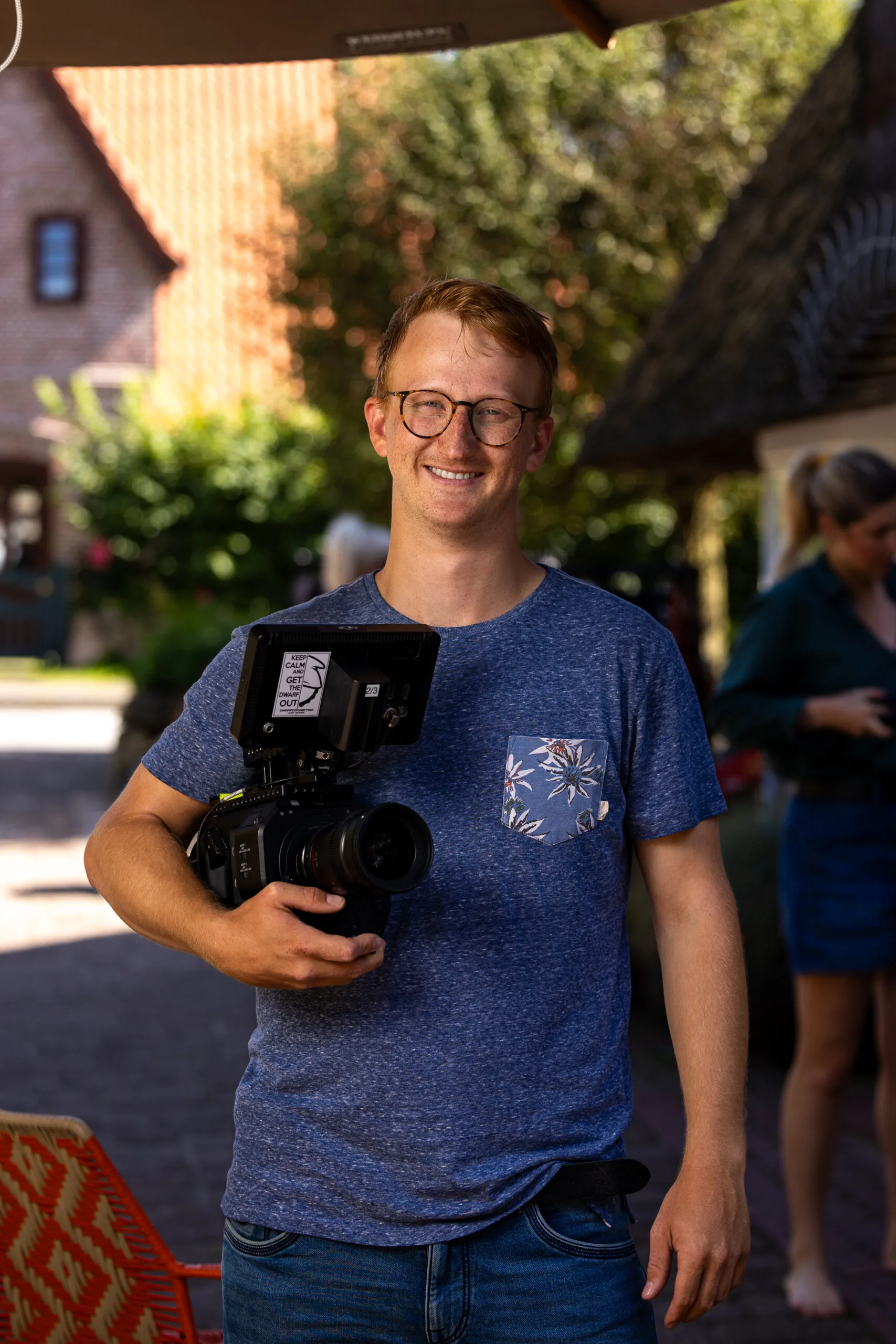 Nick Bosch, Inhaber und Director of Photography der Sylter Filmmanufaktur