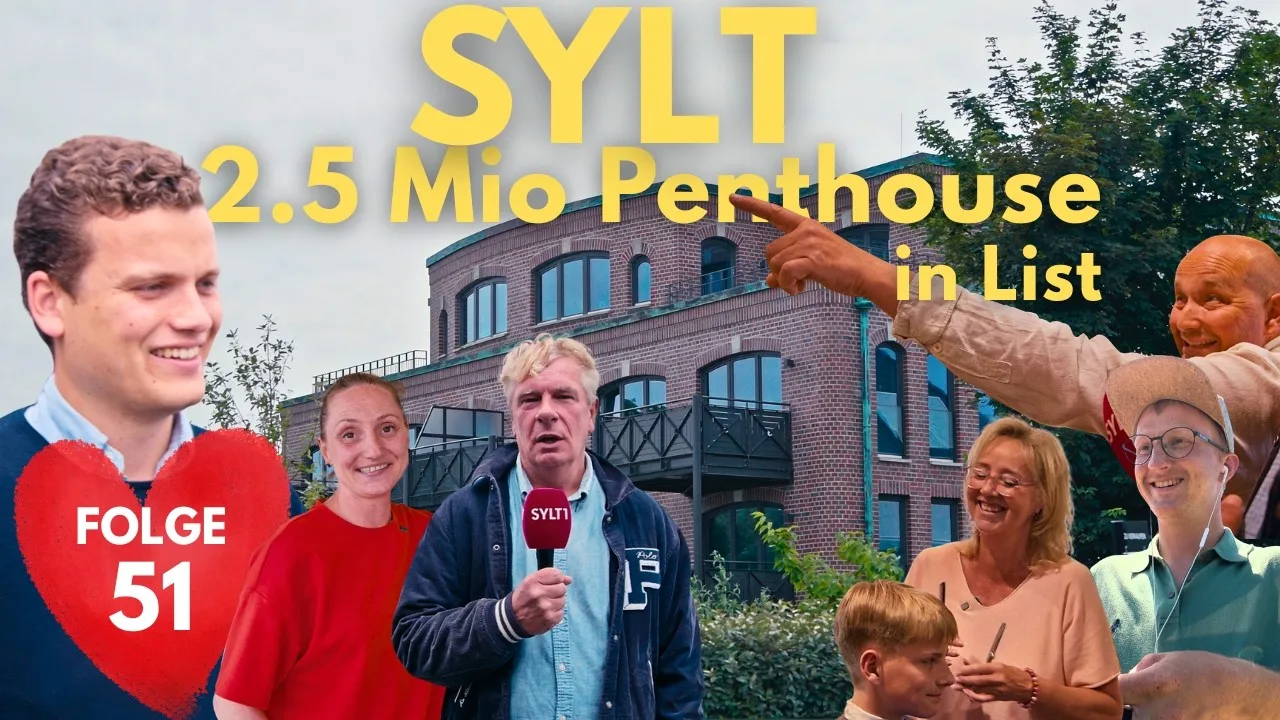 Luxus-Penthouse auf Sylt für 2,5 Mio. Euro — Rundgang in List auf Sylt1